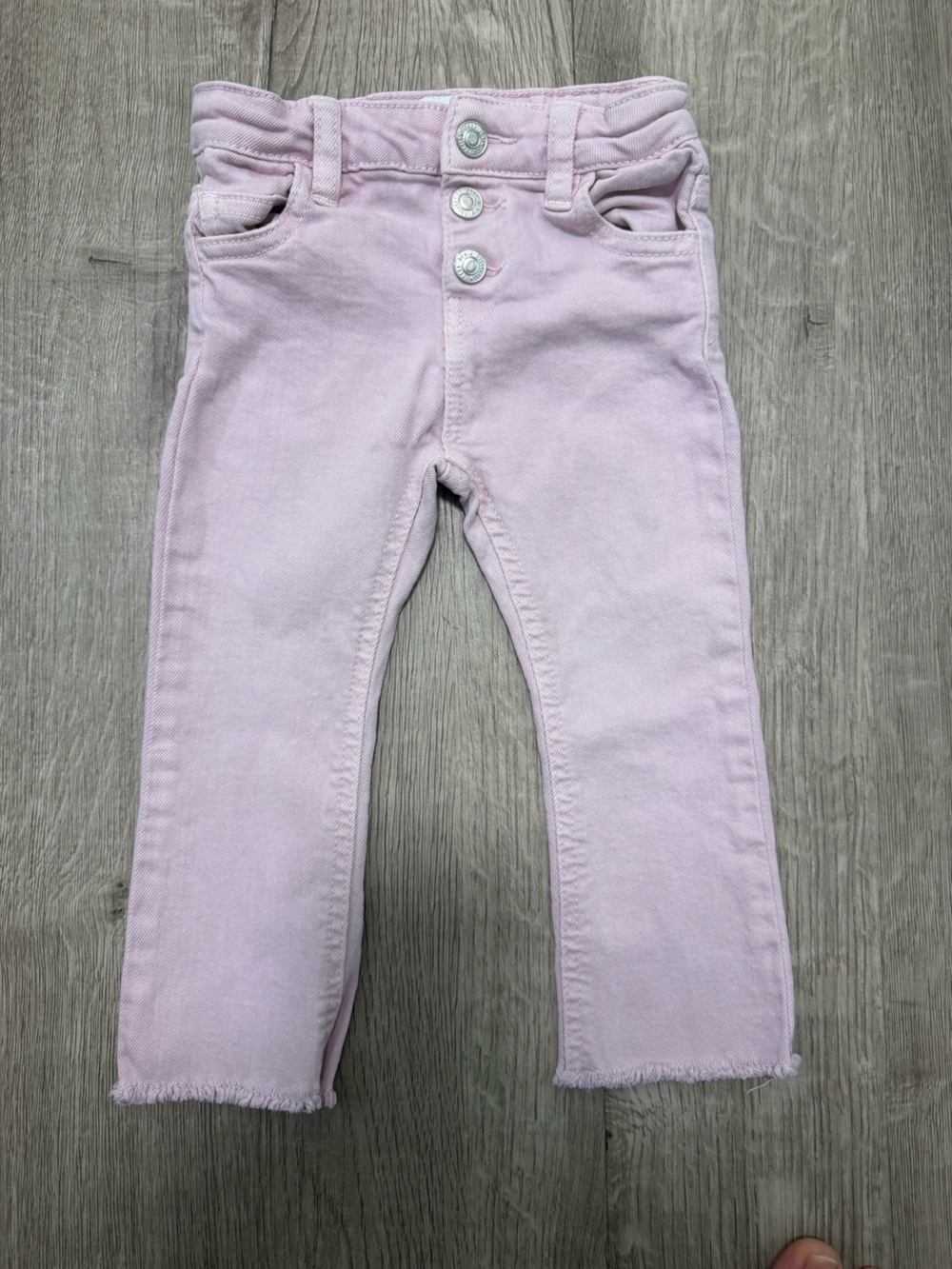Zara Light Pink Skinny Toddler Jeans Size 12-18M